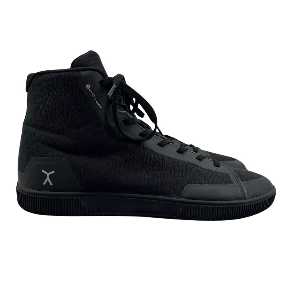 Flux Footwear Mens 10 Shoes Black Adapt Mid Graphene Barefoot Weightlifting Gym